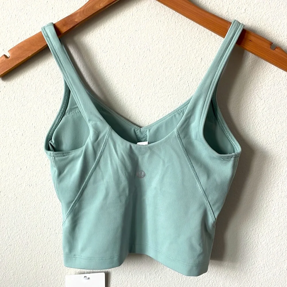 NWT Lululemon Align Tank Top Silver Blue Size 2 - Picture 2 of 10